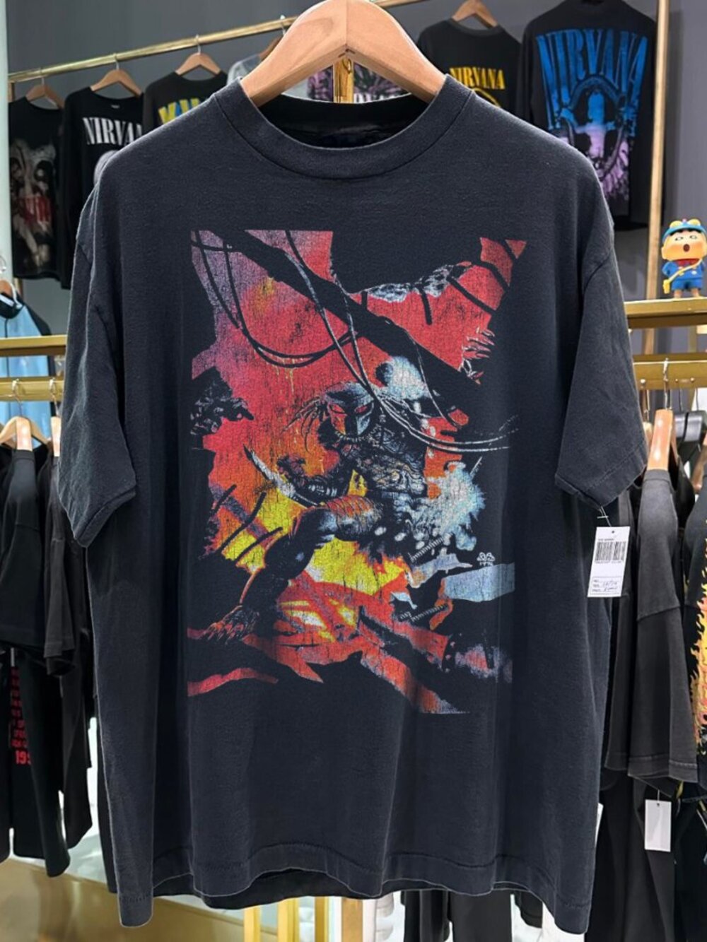 1997 Predator Comic Edition Rare  Black T-Shirt